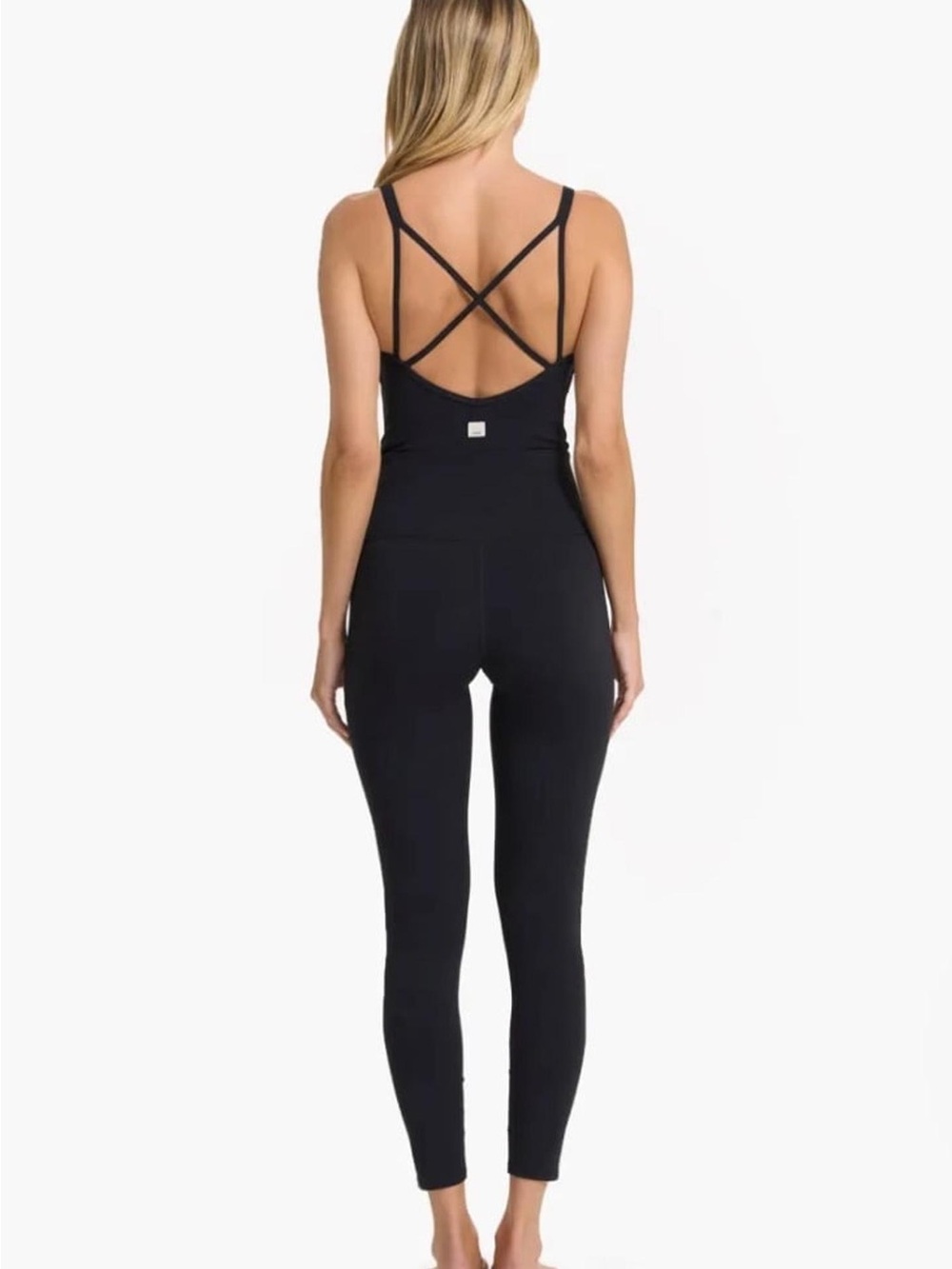 Classic Black Strappy Jumpsuit - Women's Pants & Jumpsuits